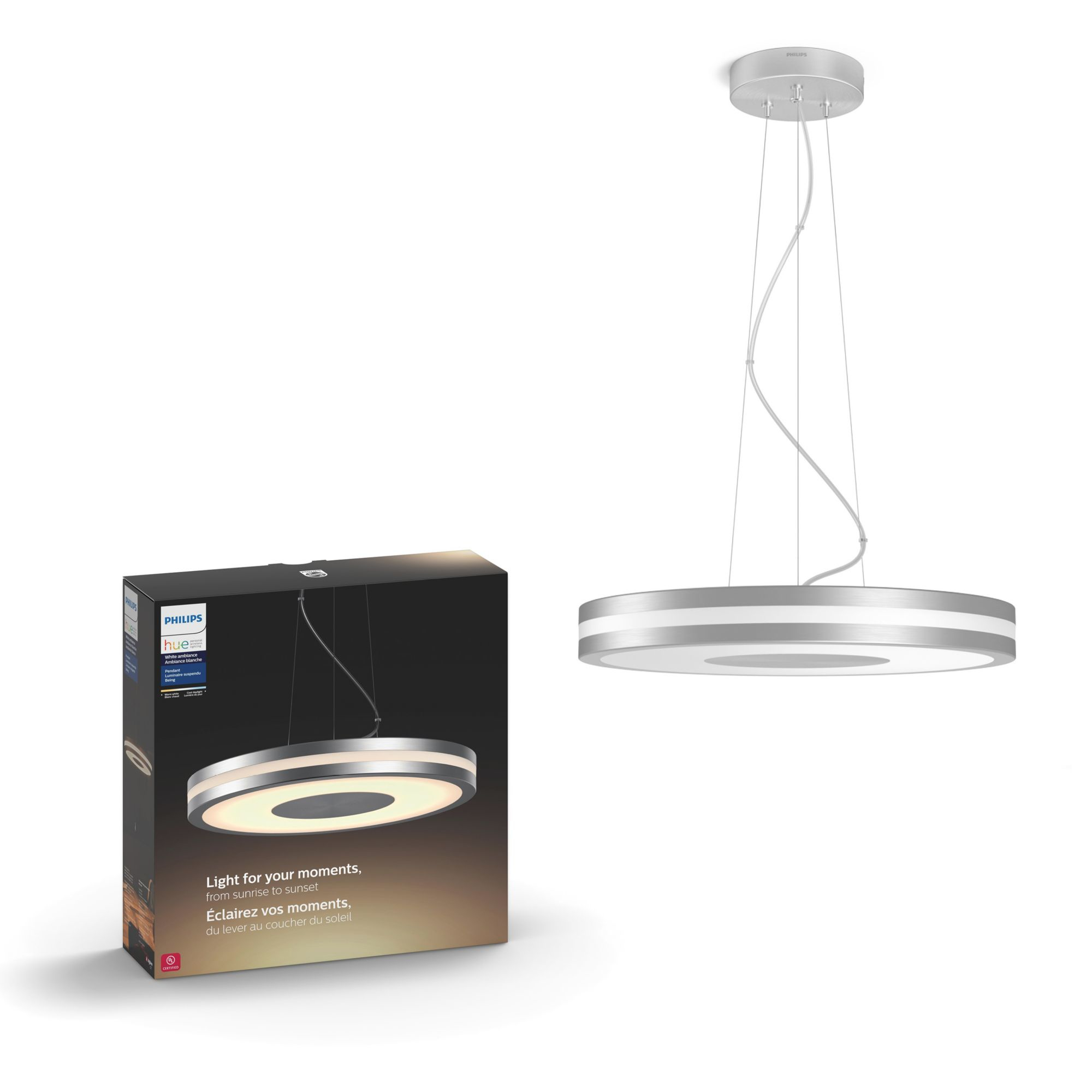 Philips by Signify Philips Hue White ambience 4098448U7 Smart suspension light Bluetooth/Zigbee – image 5