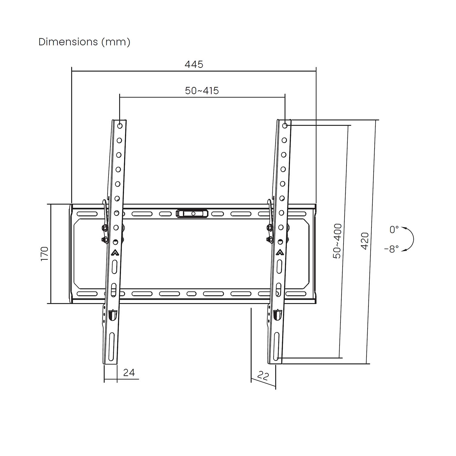 AISENS WT75T-391 TV mount/stand – image 6