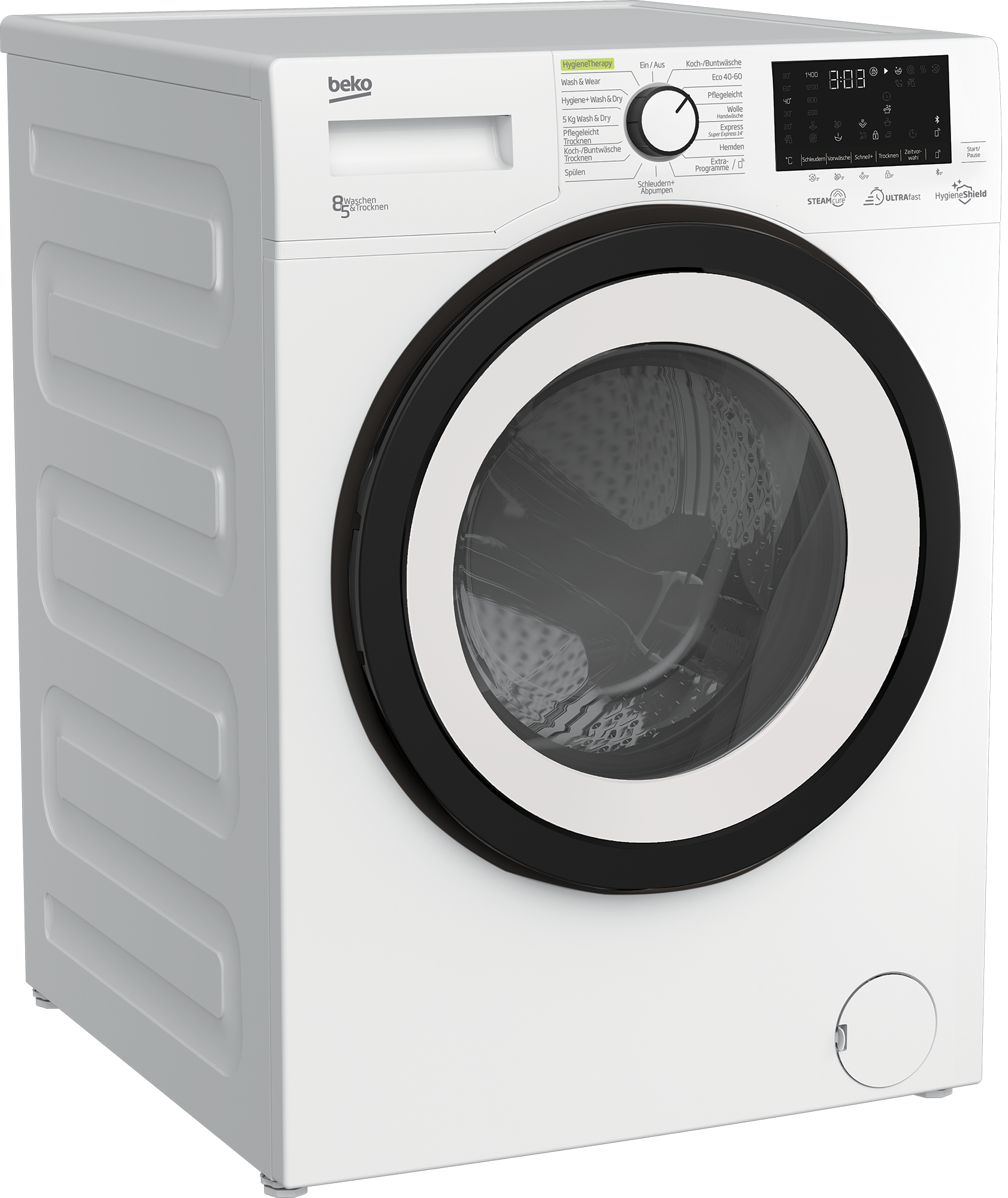 Beko WDW85142ULTRA1 washer dryer Freestanding Front-load White – image 3