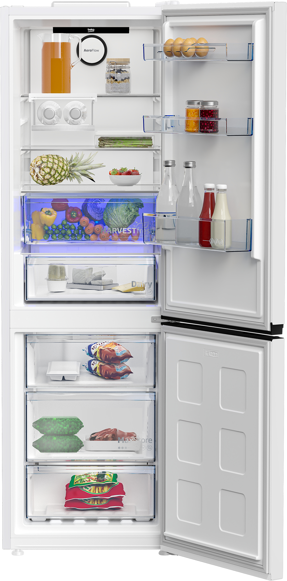Beko B5RCNA366HW fridge-freezer Freestanding – image 5