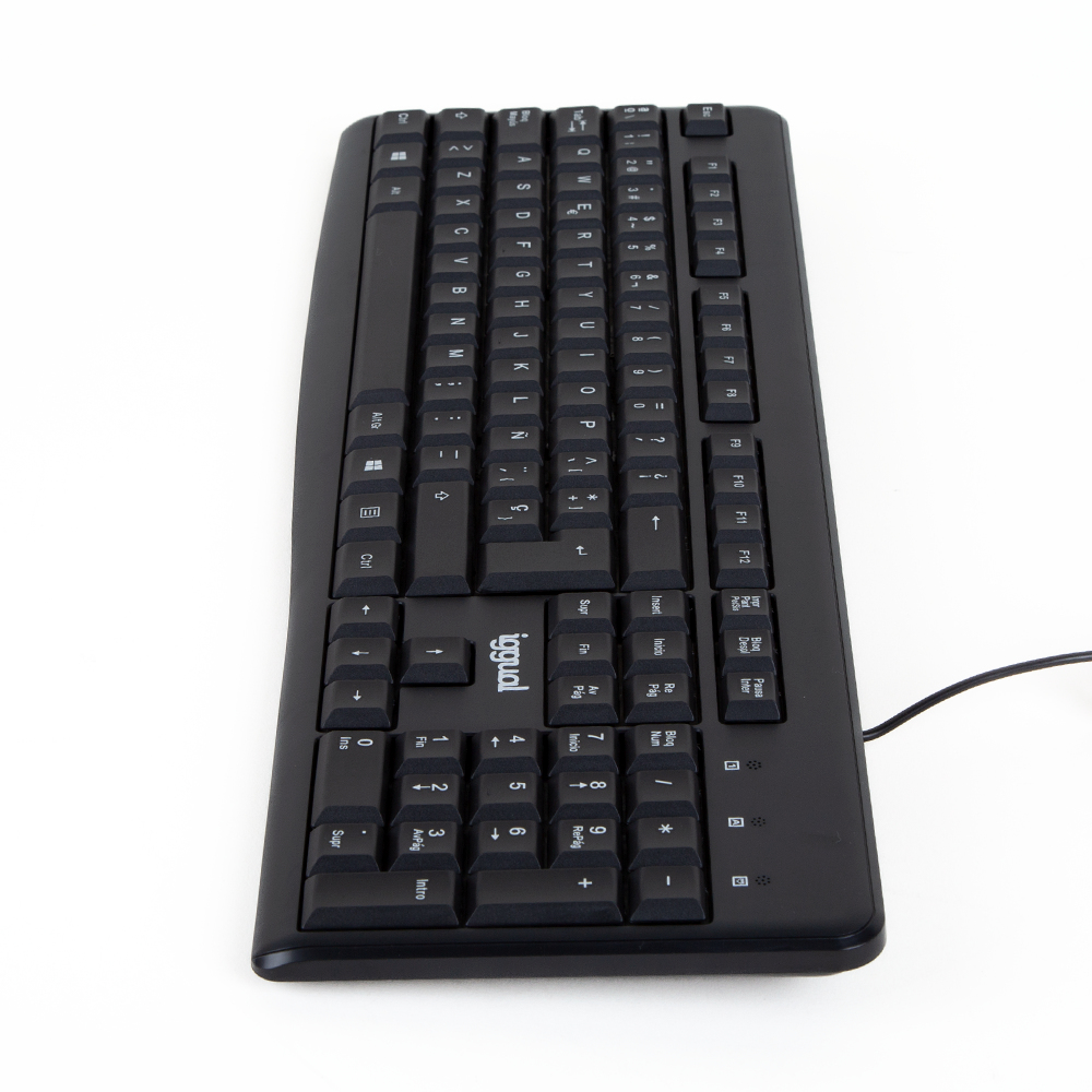 iggual CK-BASIC2-105T keyboard Office USB QWERTY Black – image 3