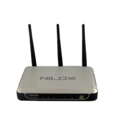 Nilox 16NX070104001 wireless router Black, Silver