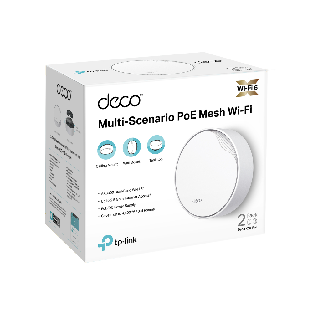 TP-Link DECO X50-POE(2-PACK) – image 3