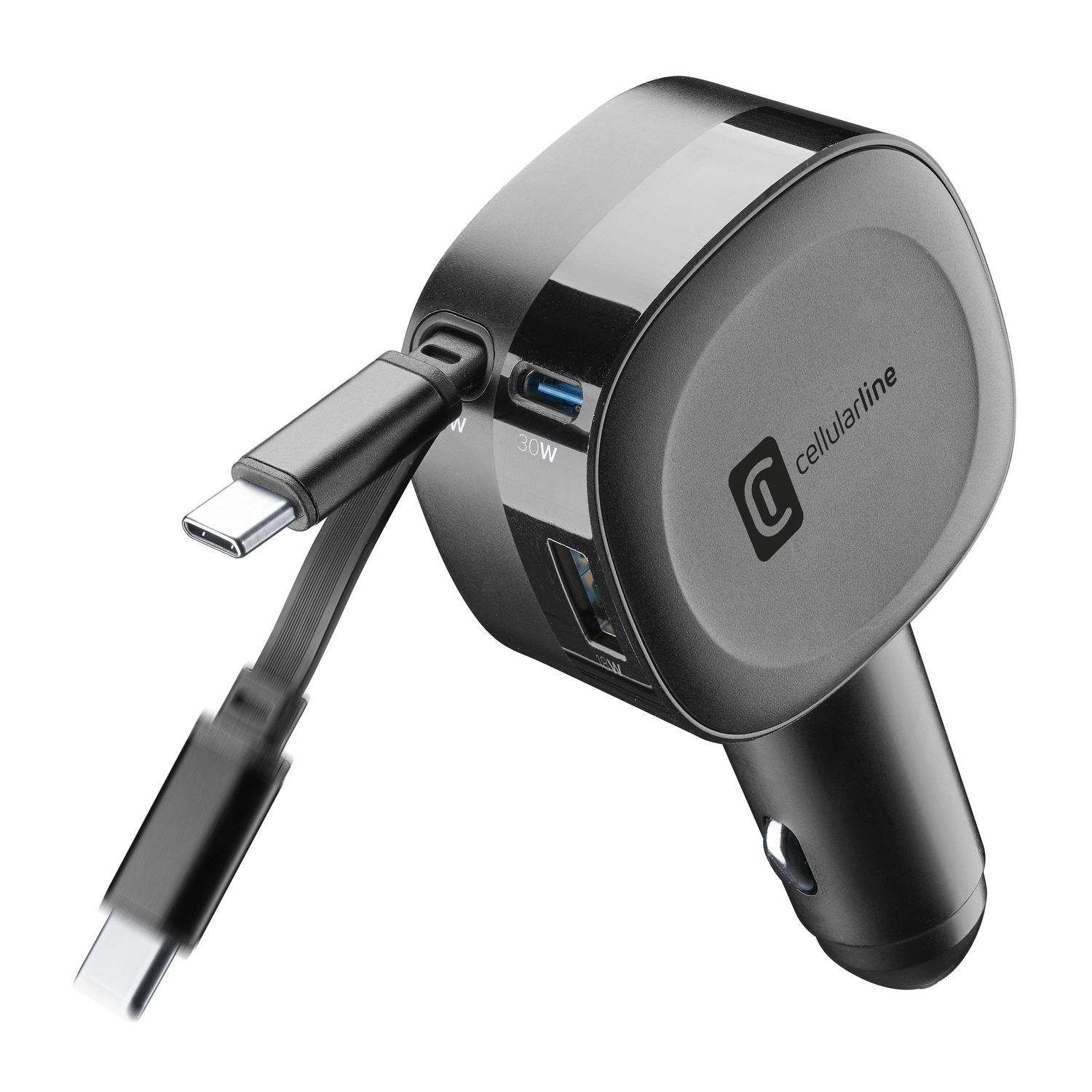 Cellularline Retractable Car Charger – image 3