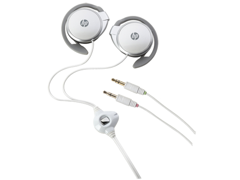 HP H2000 Headset Wired Ear-hook Calls/Music Grey, White – image 2