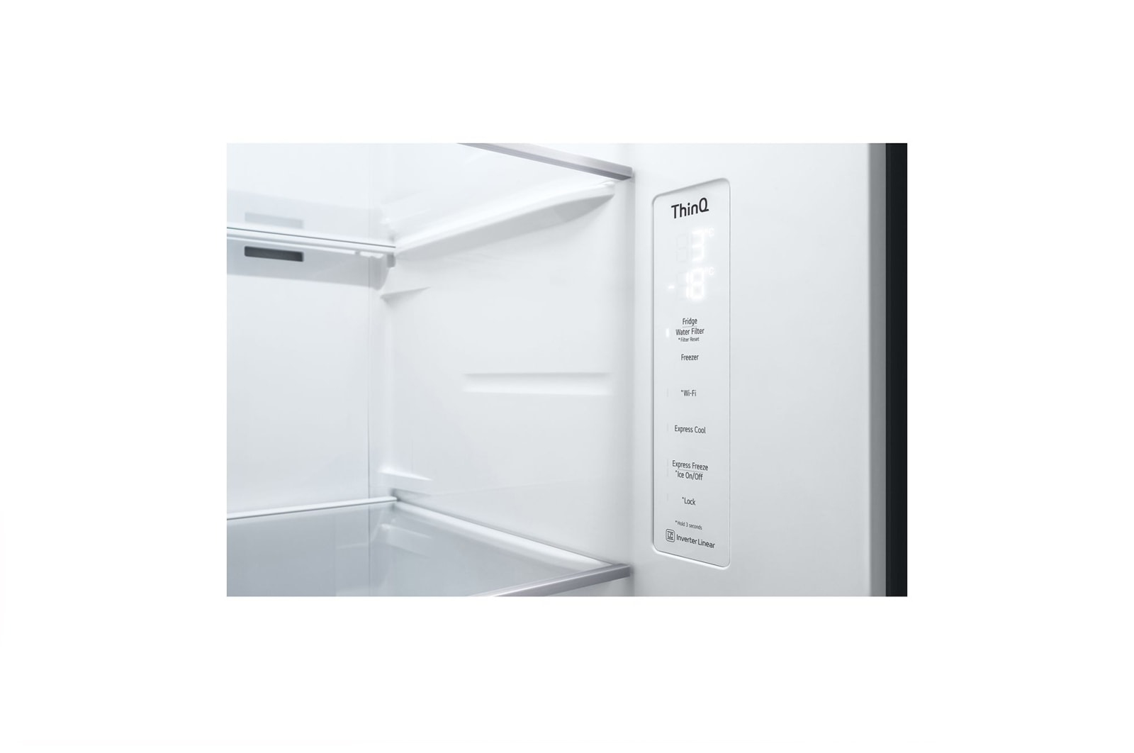 LG GSJV70MBLE side-by-side refrigerator Freestanding – image 5