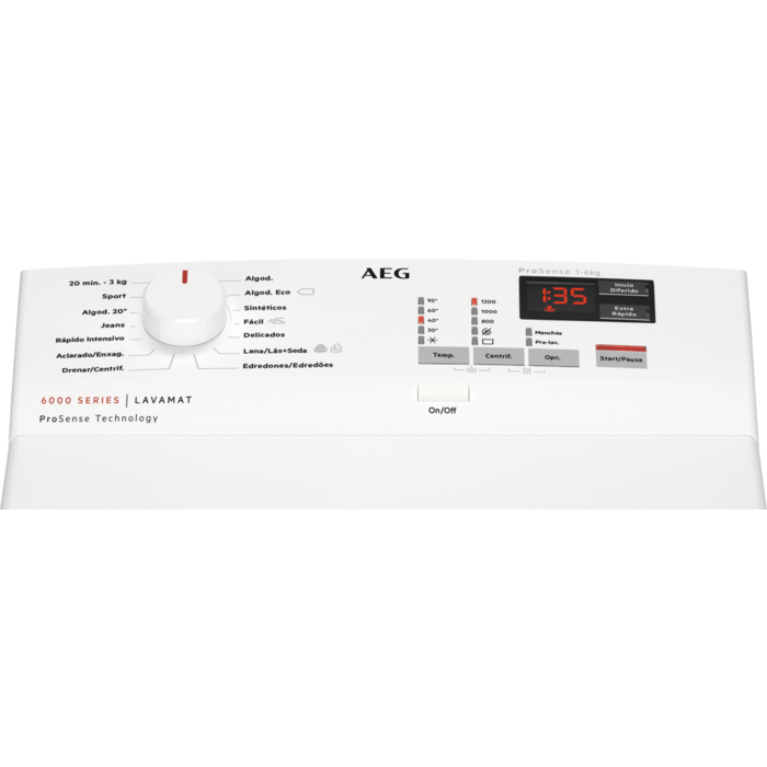 AEG L6TBK621 washing machine Top-load – image 4
