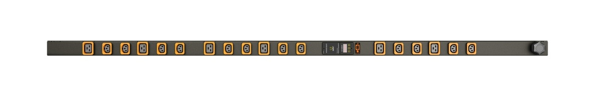 Vertiv MG01D4B0-18PB63-2PS6B2A10-S power distribution unit (PDU) 18 AC outlet(s) 0U Black