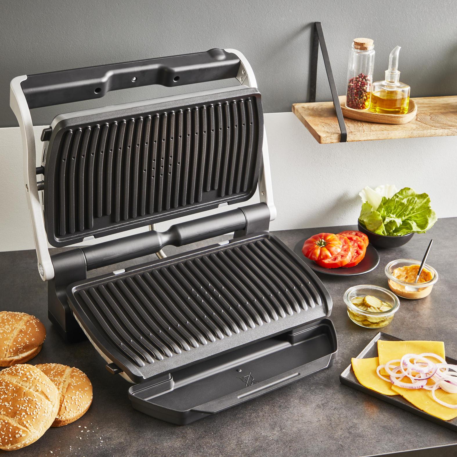 Tefal Optigrill+ XL GC727D10 contact grill – image 4