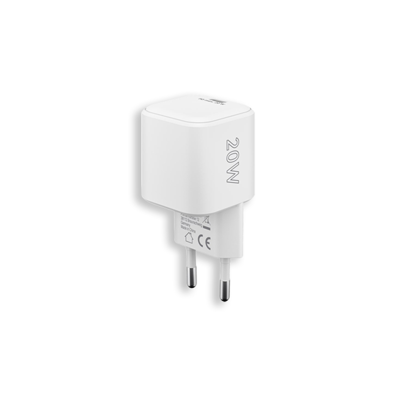 Tolerate USB-C PD GaN FAST CHARGER NANO (20W) POWERED BY GOOBAY WHITE – image 2