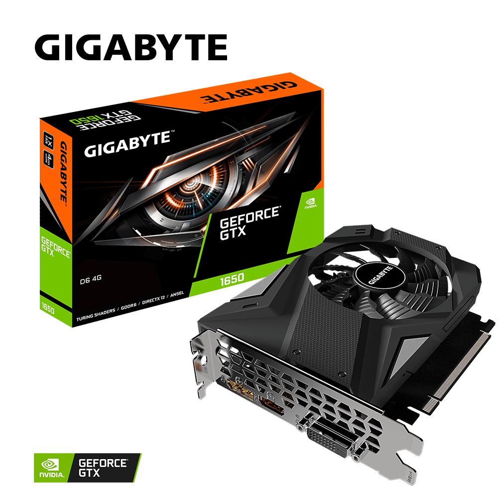 GIGABYTE GeForce GTX 1650 D6 4G (rev. 1.0) – image 2