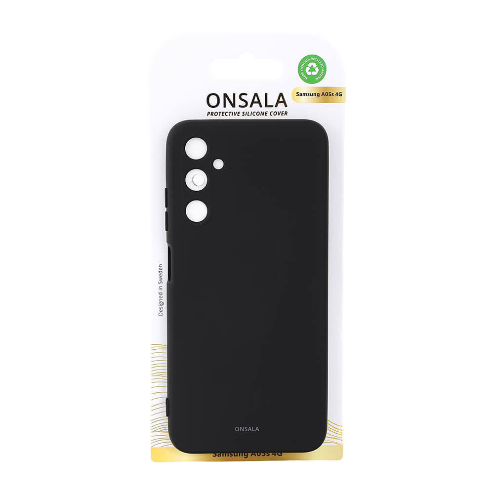 Onsala Phone Case with Silicone Feel Black - Samsung A05s – image 2