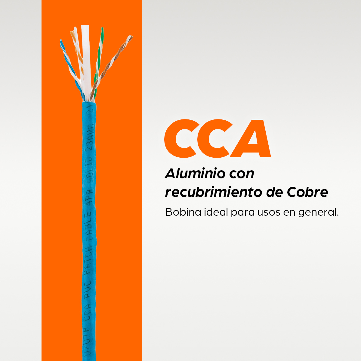 Bobina de Cable Ethernet Cat6 305m Intellinet 704670, Uso Interior, Color Azul
