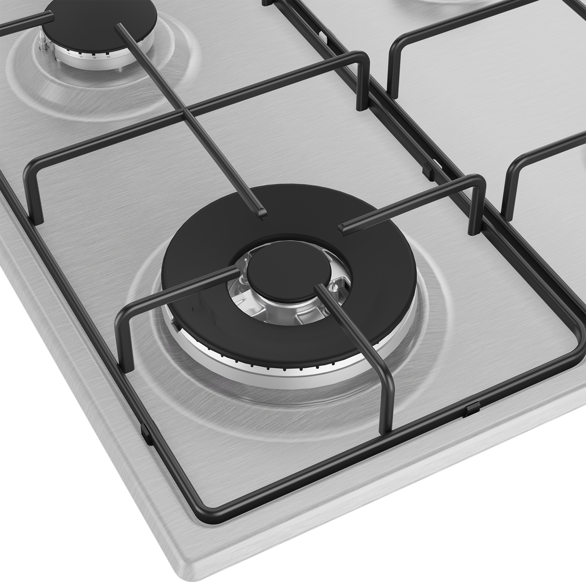 Beko HIBG64123SX hob Stainless steel Built-in – image 9
