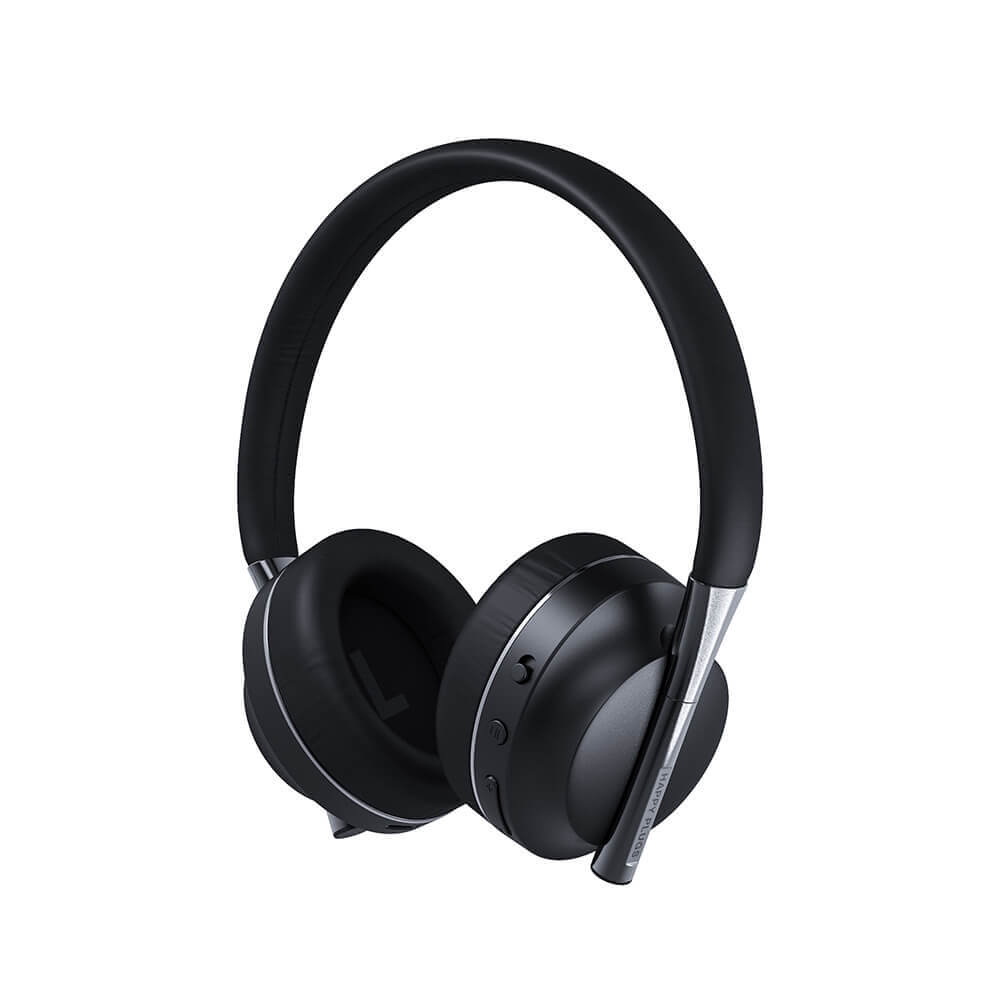 Happy Plugs PLAY Headset Wired & Wireless Head-band USB Type-C Bluetooth Black image 1