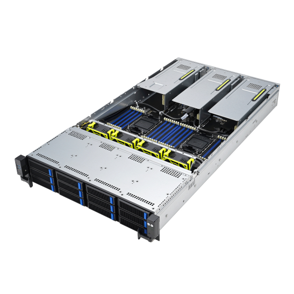 ASUS RS720-E11-RS12U Intel C741 Rack (2U) Black, Steel – image 4