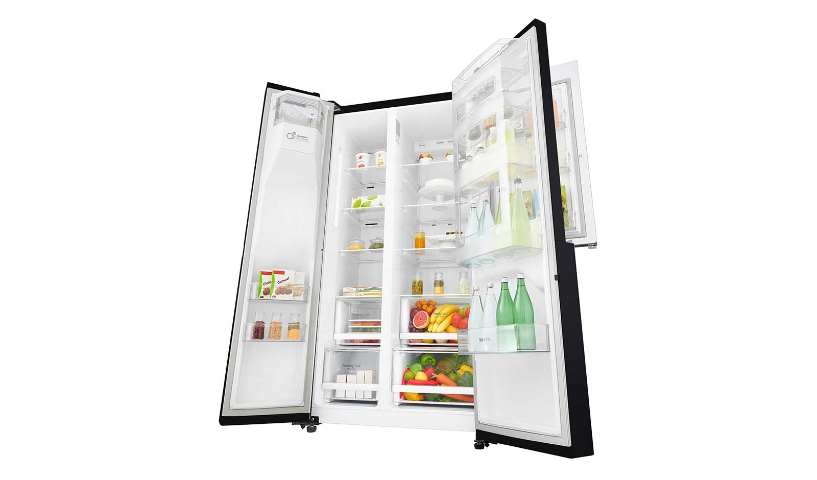 LG GSJ760WBXV side-by-side refrigerator Freestanding – image 7