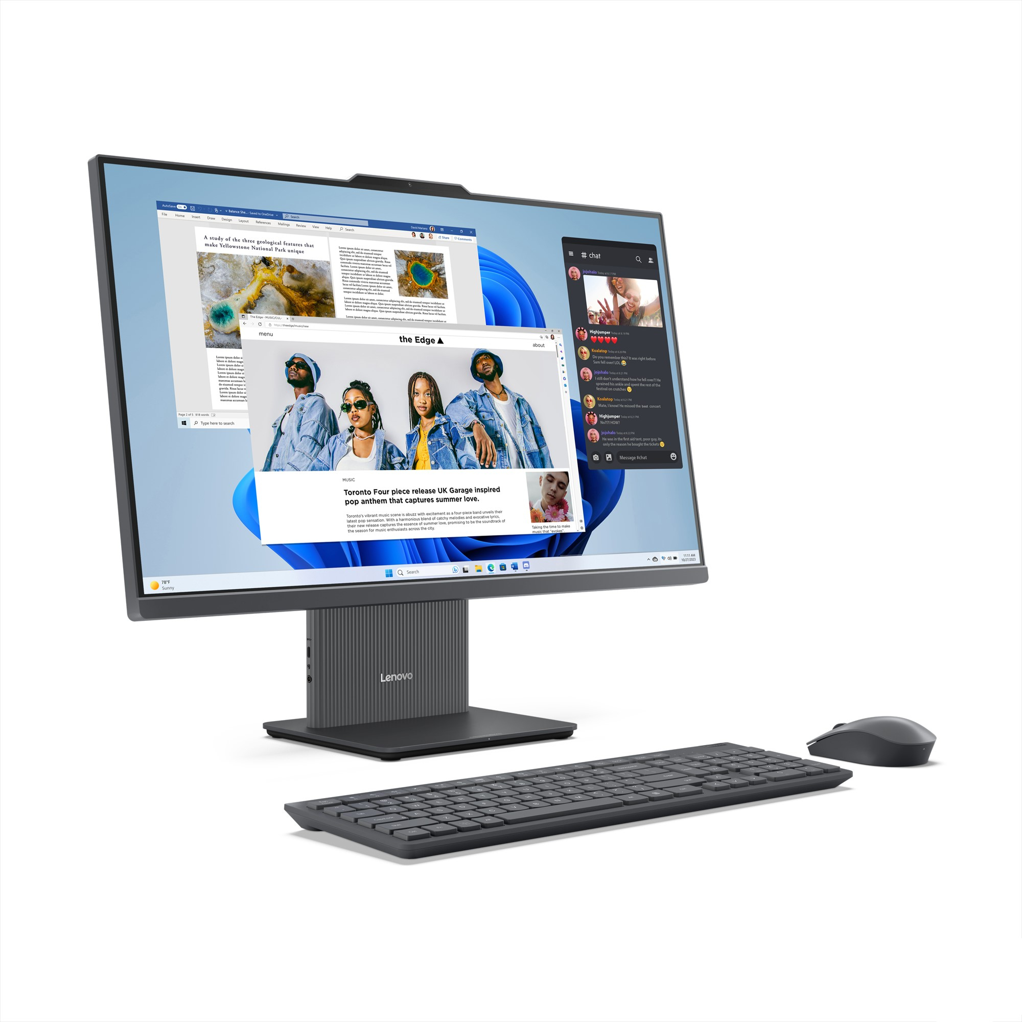 Lenovo IC AIO 27 R7 7735HS 16GB 512GB GREY – image 2