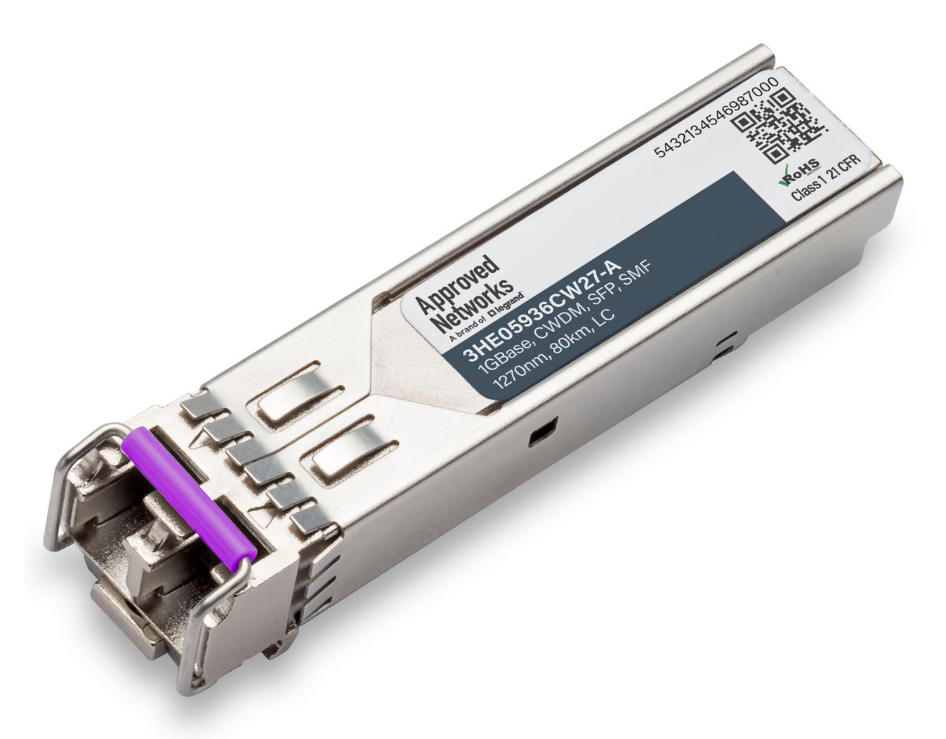 Legrand 3HE05936CW27-A network transceiver module Fiber optic 1250 Mbit/s SFP 1270 nm