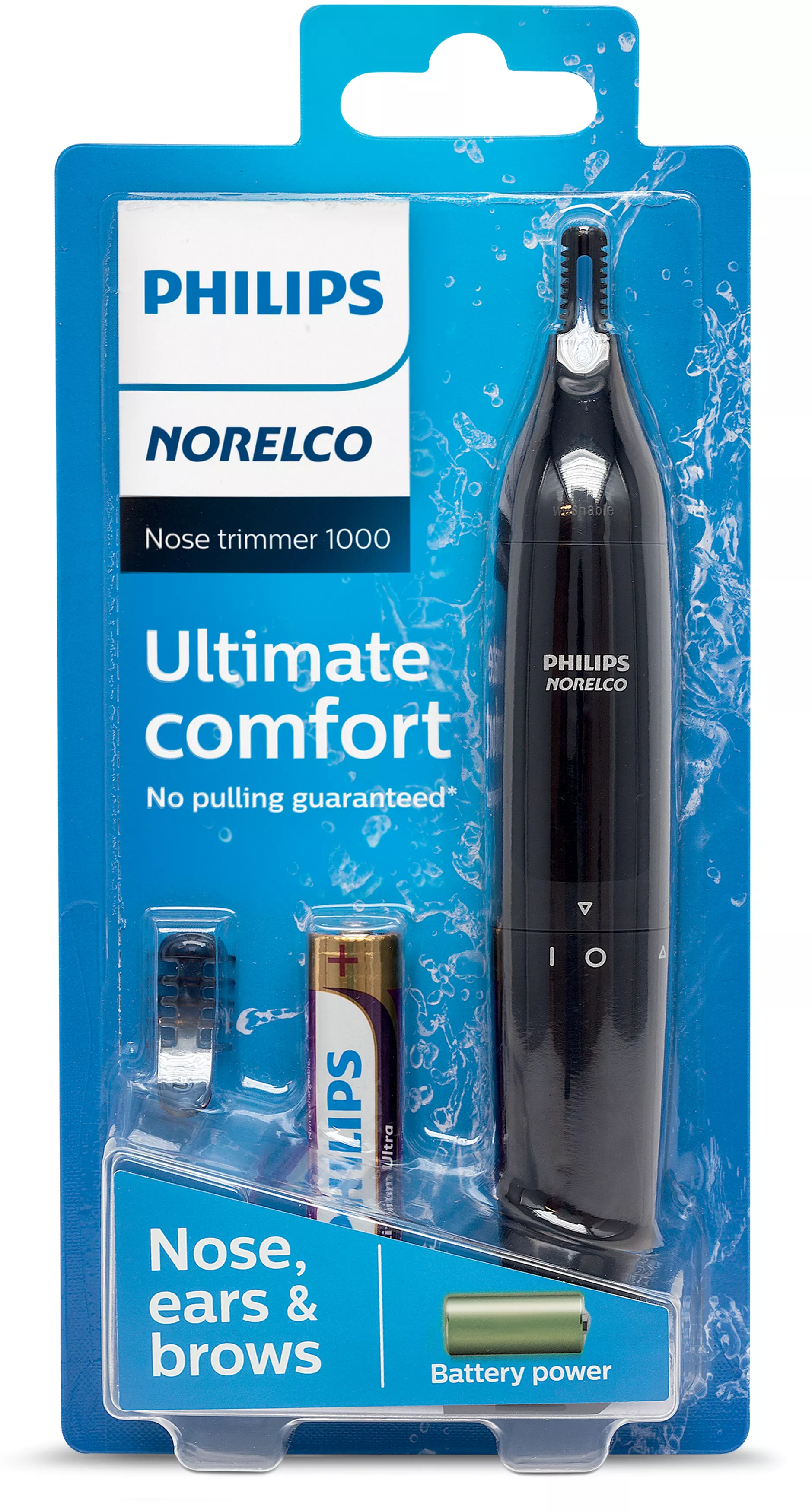 Philips Norelco Nosetrimmer 1100 NT1605/60 precision trimmer Black – image 2