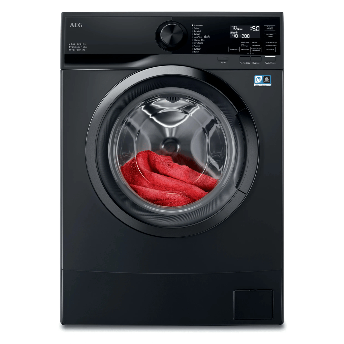 AEG Series 6000 L6SE74BB washing machine Front-load – image 1