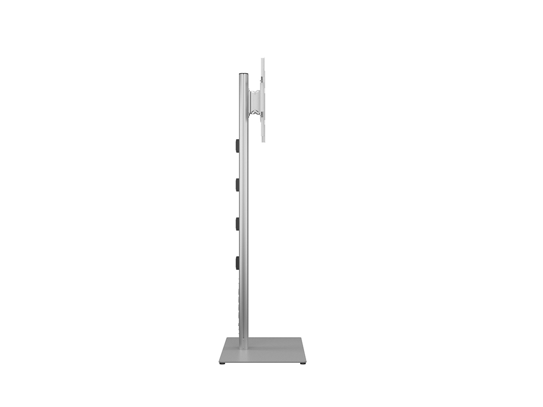 Multibrackets M Public Display Stand 210 HD Single Silver w Floorbase – image 5