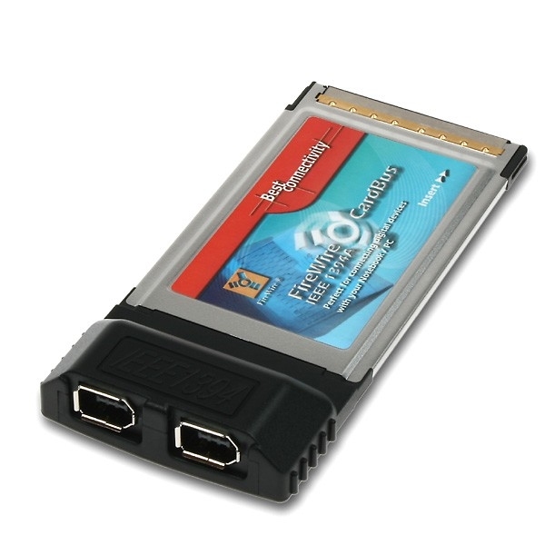 Axagon CardBus Adapter 2xFWire