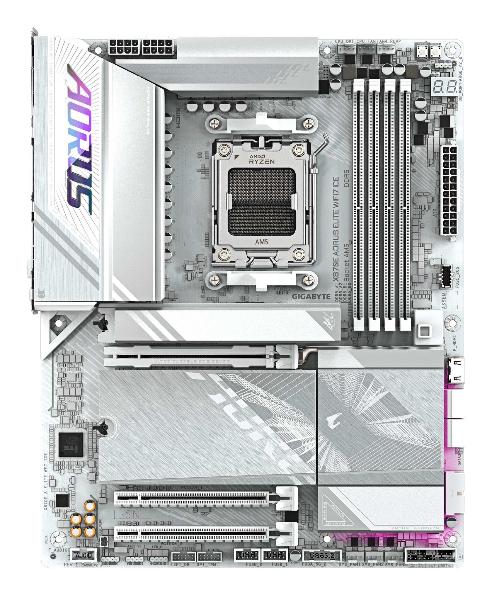 X870E AORUS ELITE WIFI7 ICE (Rev. 1.3)