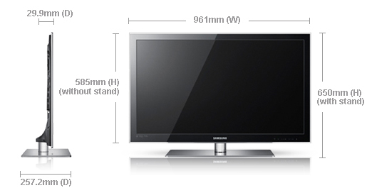 Samsung UE40C6000RK Full HD Black, Silver – image 2