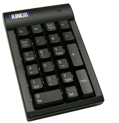 Hypertec KIN-FS-LFNKHY keyboard Universal USB Numeric Black