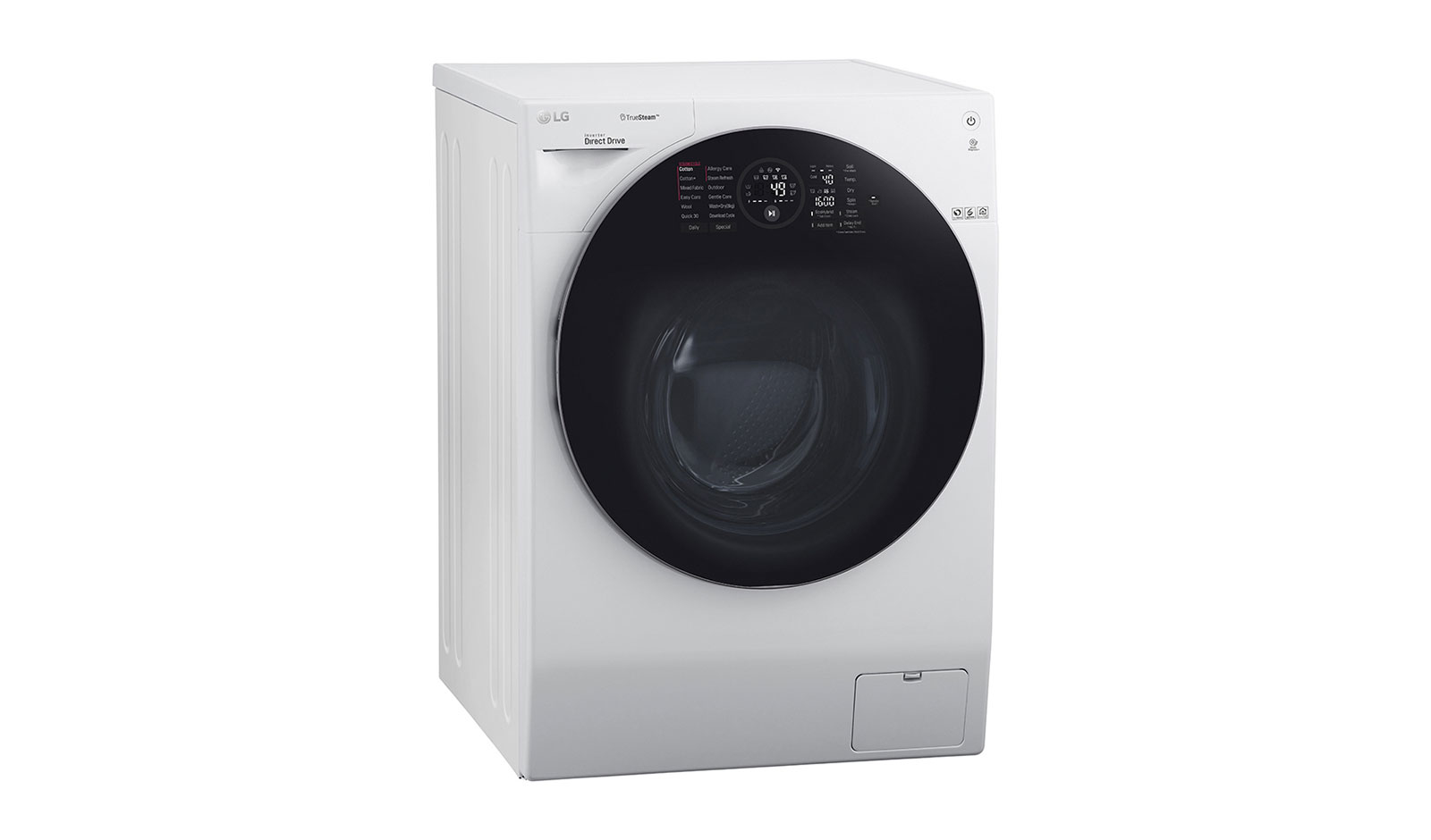 LG FH6G1BCHK2N washer dryer Freestanding Front-load White