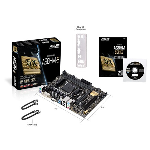 ASUS A68HM-E motherboard AMD A68H Socket FM2+ micro ATX – image 6