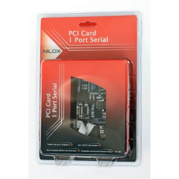 Nilox SCHEDA PCI 1 PORTA SERIALE – image 2