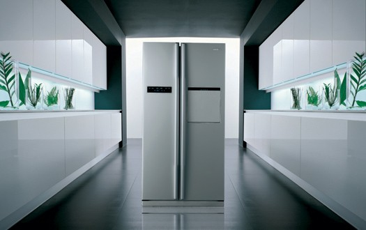 Samsung RS20BRPS side-by-side refrigerator Freestanding Silver – image 3