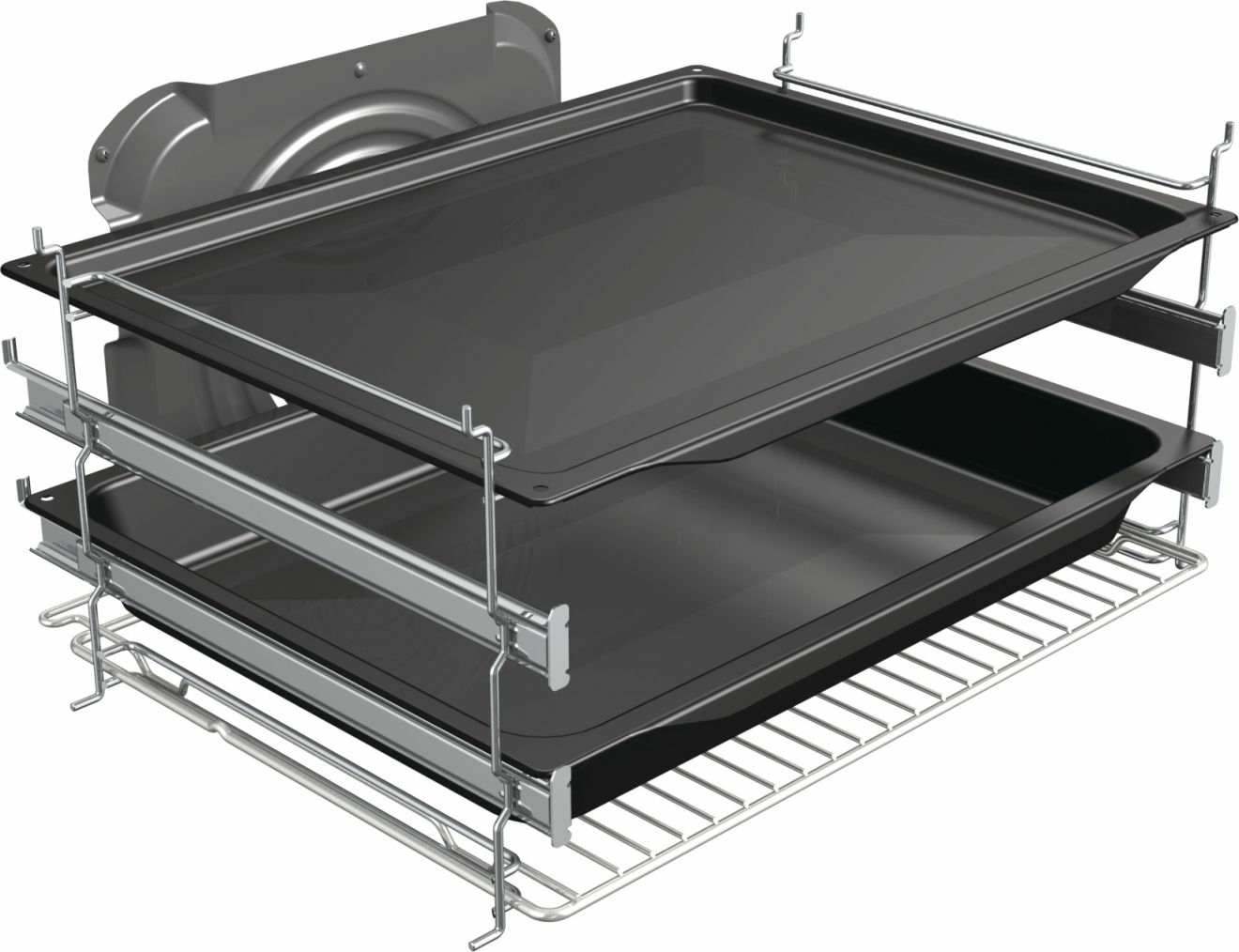 Gorenje BO737E30XG 71 L Black, Stainless steel – image 2