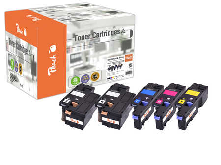 Peach PT1096 toner cartridge 4 pc(s) Compatible Black, Cyan, Magenta, Yellow