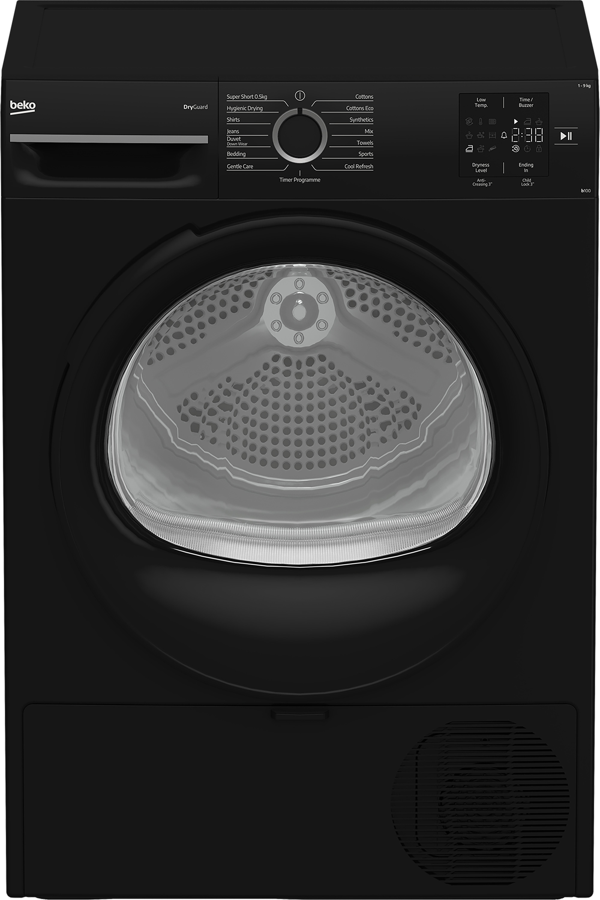 Beko BM3T3922NB 9kg Tumble Dryer with Heat Pump Technology