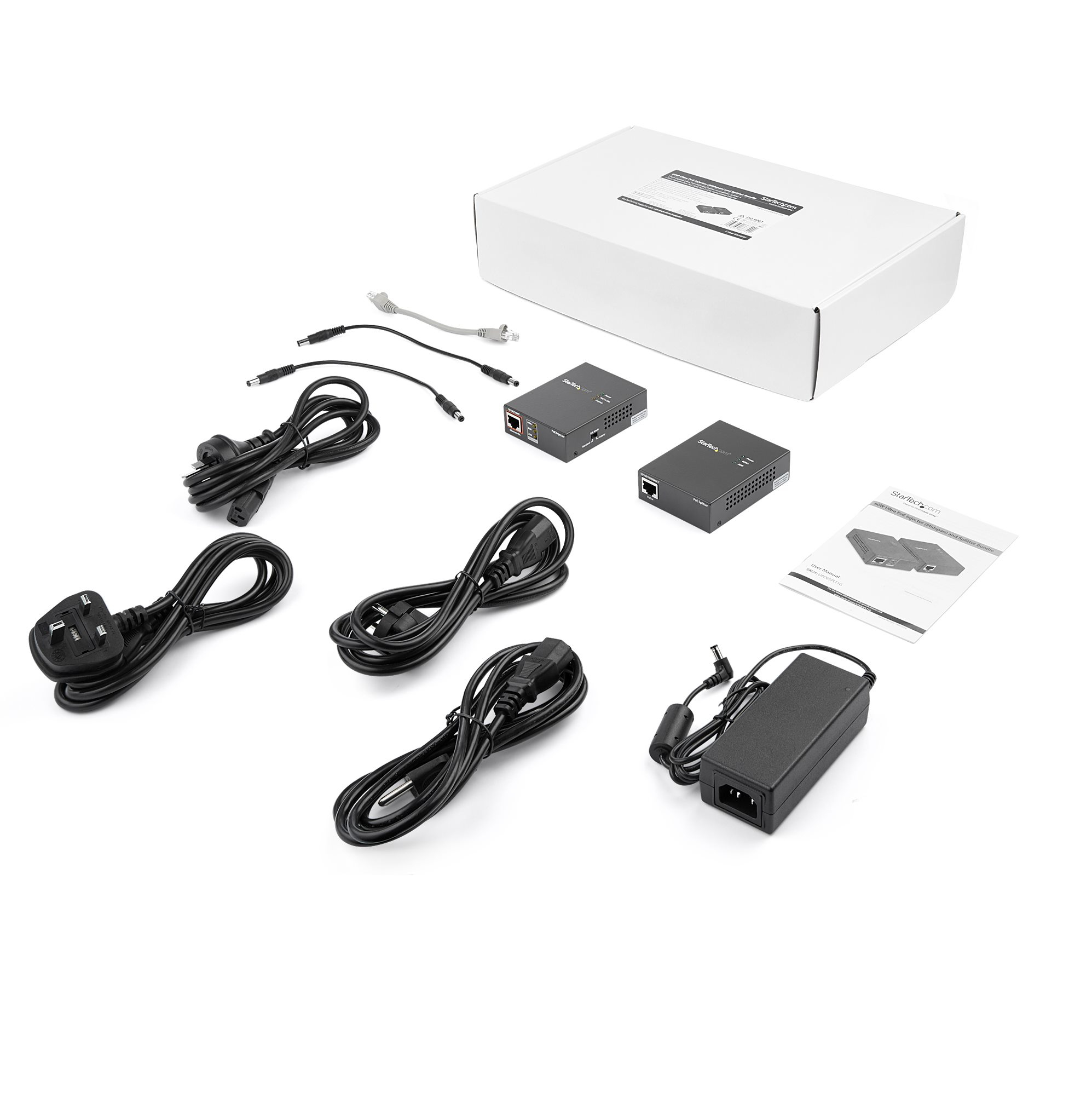 StarTech.com 1 Port Gigabit PoE Injector & Splitter Kit – image 5