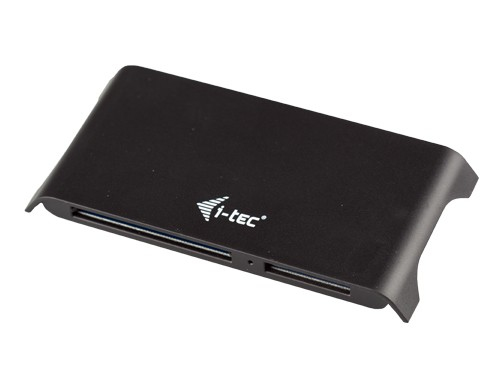 i-tec USB3READ-B card reader USB 3.2 Gen 1 (3.1 Gen 1) Black – image 1