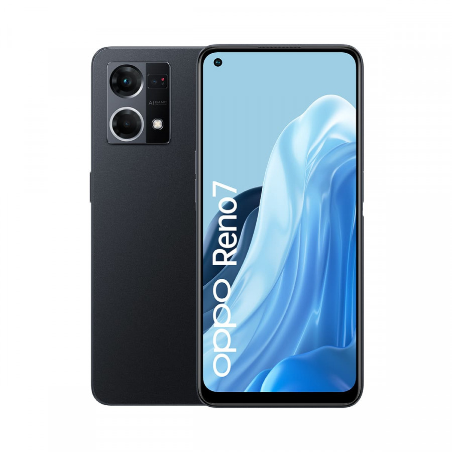 Oppo Reno7 16.3 cm (6.43") Dual SIM Android 12 4G USB Type-C 8 GB 128 GB 4500 mAh Black – image 1