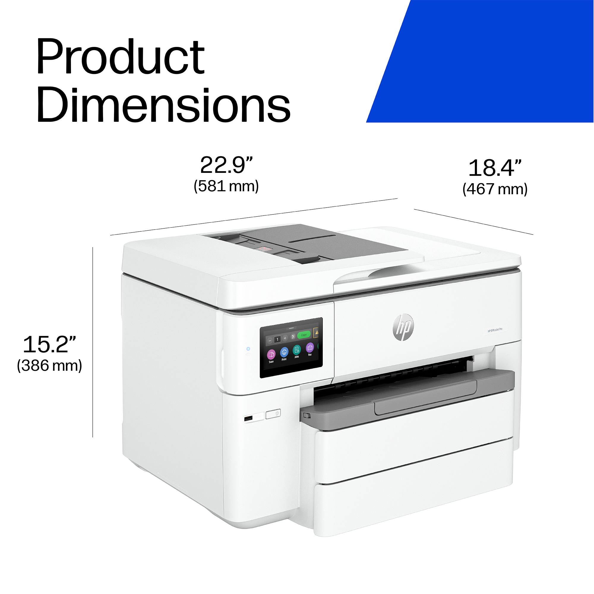 HP OfficeJet Pro 9734 Wide Format All-in-One Printer – image 7