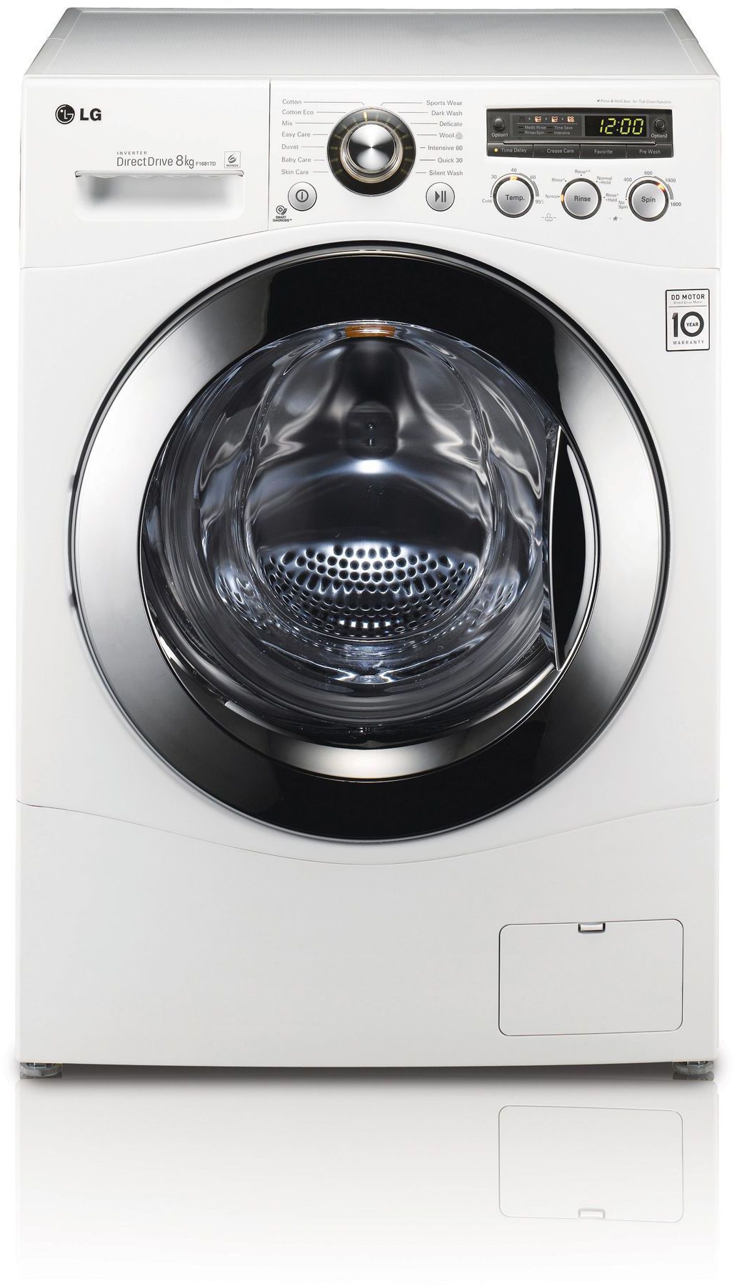LG F1681TD washing machine Front-load