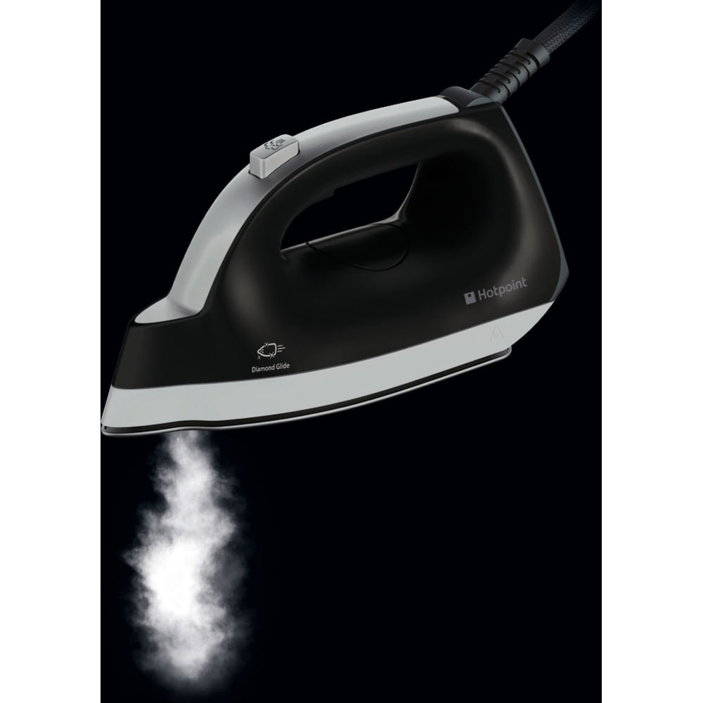 Hotpoint SGE12AA0 2400 W 1.2 L Diamond Glide soleplate Black – image 5