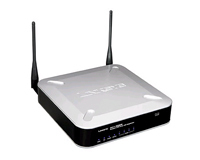 Linksys WRV210 wireless router Fast Ethernet Black, Silver