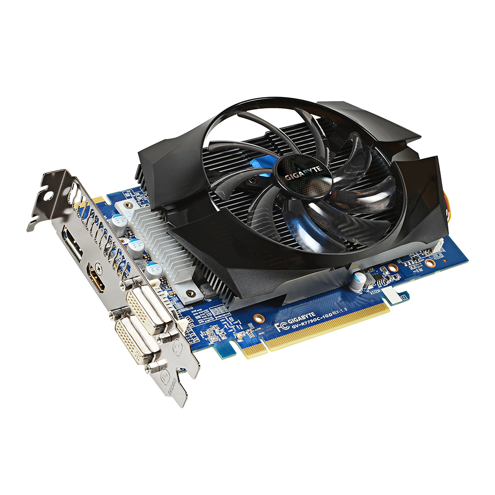 GIGABYTE GV-R779OC-1GD graphics card AMD Radeon HD7790 – image 2
