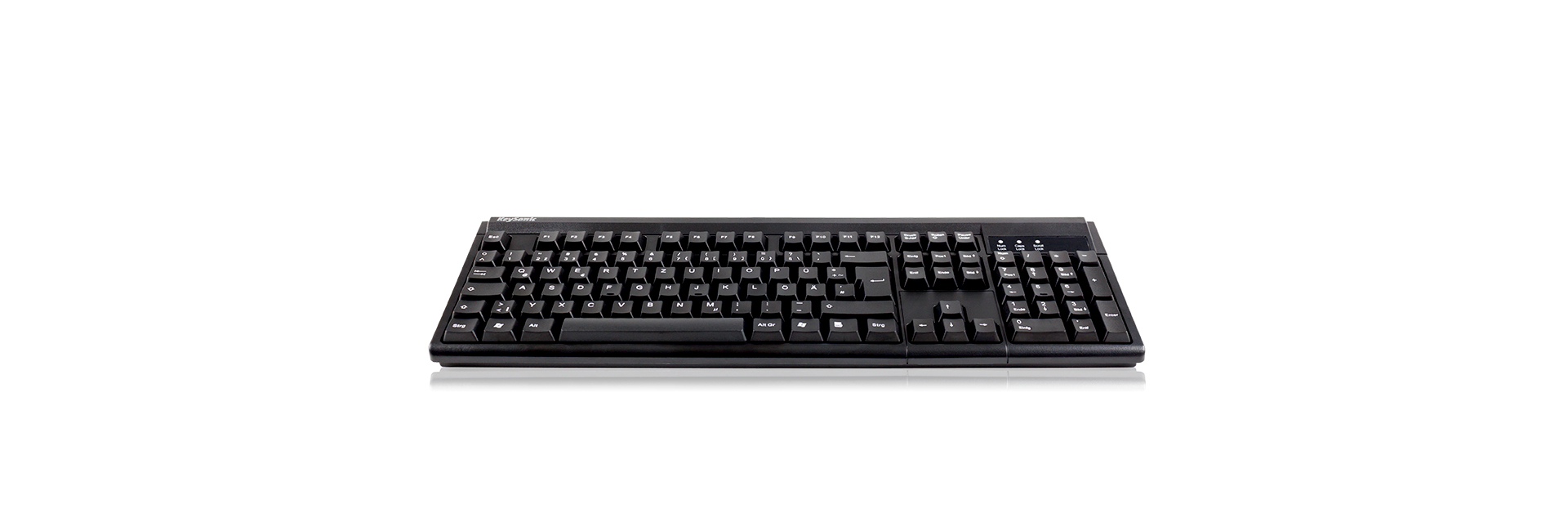ICY BOX KSK-8011U keyboard Office USB QWERTZ German Black – image 3