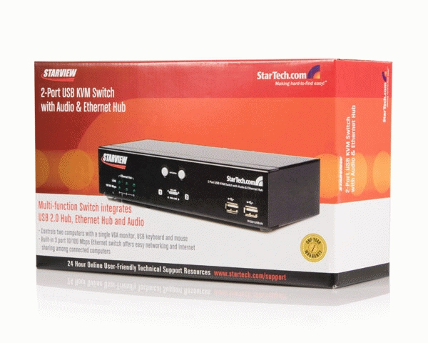 StarTech.com SV231USBAN KVM switch Black – image 5