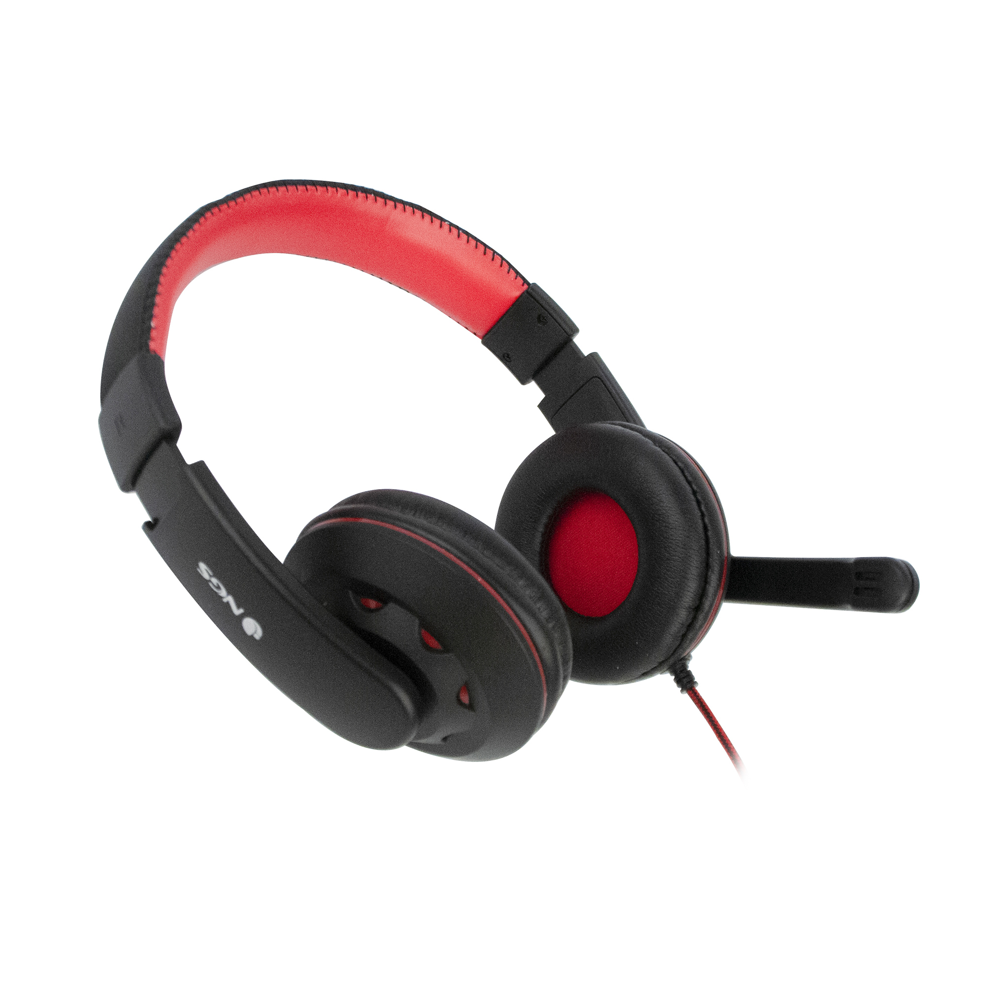 NGS VOX420DJ Headset Wired Head-band Gaming Black, Red – image 4