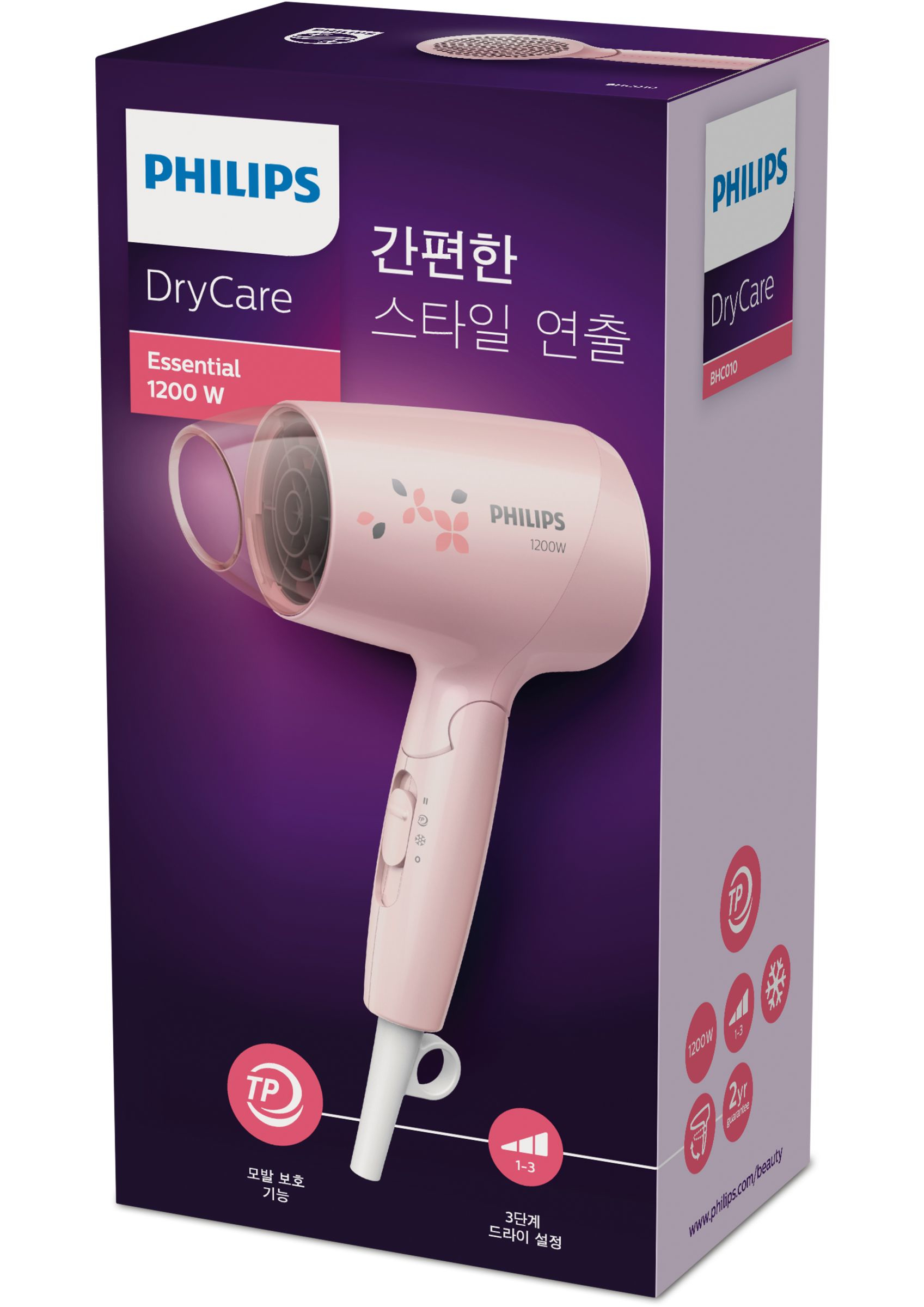 Philips Essential Care BHC010/09 hair dryer – image 2