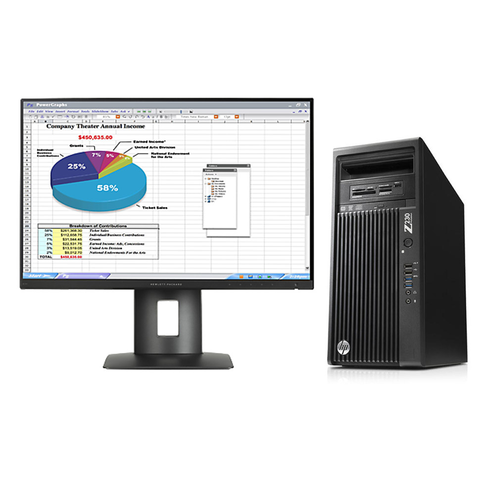 HP 230 MT + Z24n